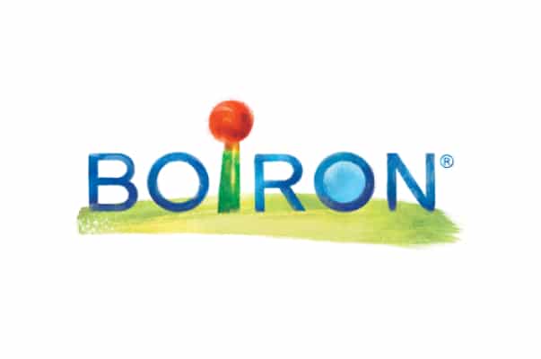 A logo of boiron is shown.